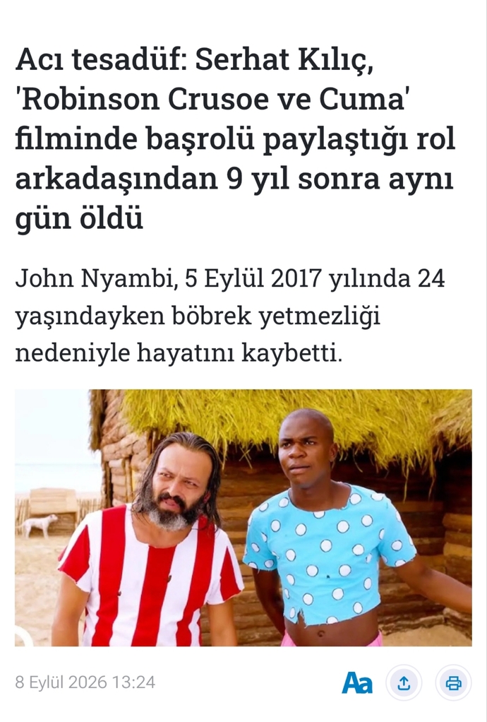 İlginç tesadüf 😱