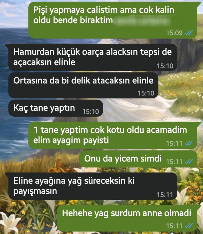Senin okumaktan baska caren mi var kizim?