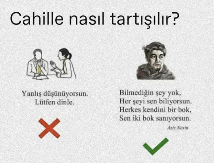 Çevrenizde bilmişlik taslayanlara nasıl tepki veriyorsunuz?