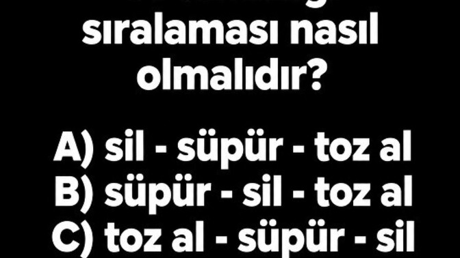 Ev temizliği sırasıyla nasıl yapılır, önce nereden başlamak gerekir?