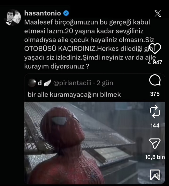 21 yaşıma kadar ne bir sevgilim ne de bir beğenen olmadi, bundan sonra birini bulmam mümkün değil mi?