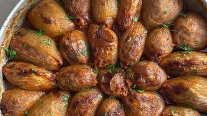 Soğan dolması yediniz mi?