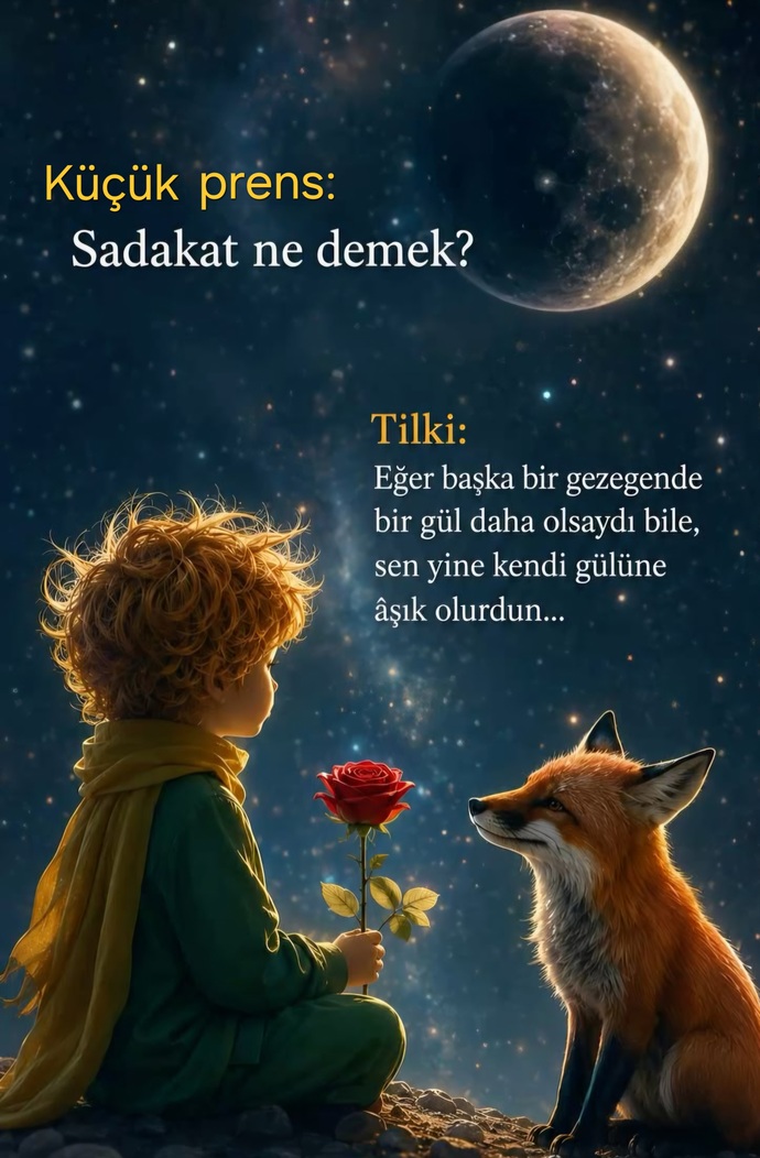Küçük Prens kitabını okudunuz mu, sizce neden bu kadar seviliyor?