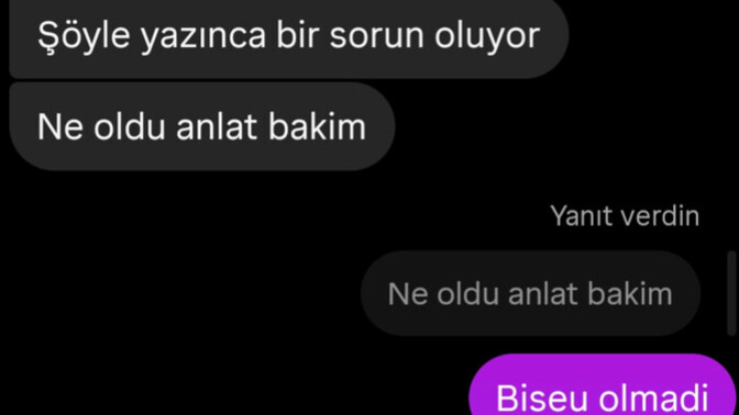 Halinden anlayan var mı?