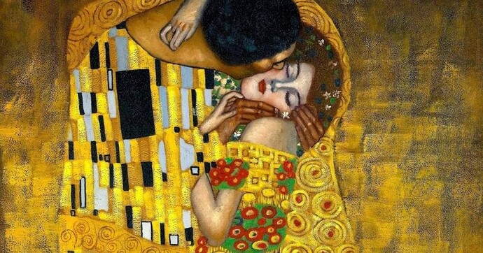 Viyana Belvedere Müzesinde Gustav Klimt The Kiss tablosunu canlı görme şansın oldu mu?