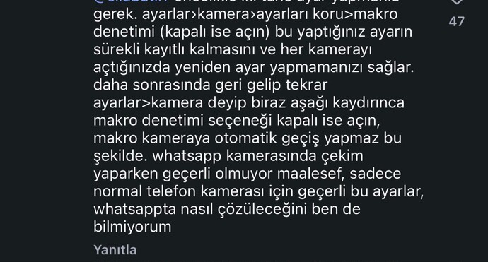 İPhone 17 Pro arka kamera kendi kendine odak değiştirip bulanıklaşıyor, nasıl düzelir?