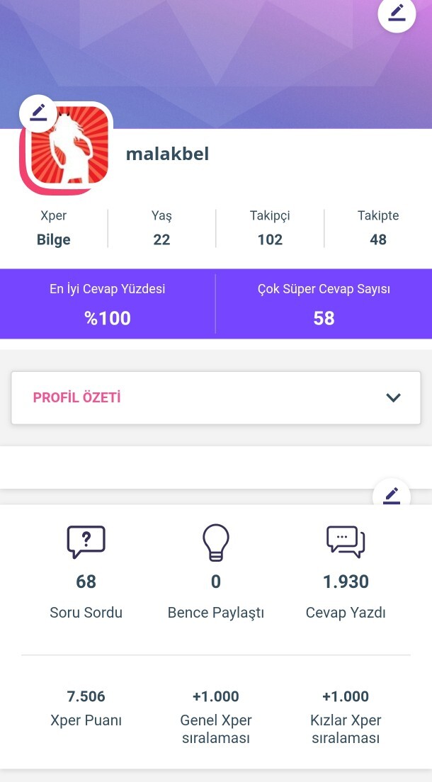 Profilime bakıp nasıl bi imaj verdiğimi söyler misiniz?