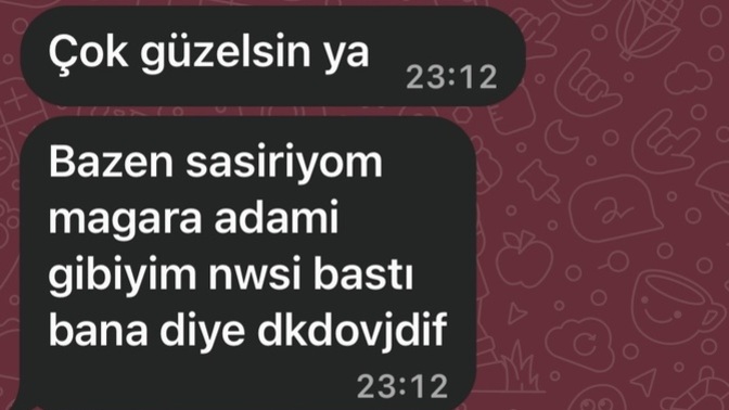 Sevgilimin böyle demesi ne alaka?