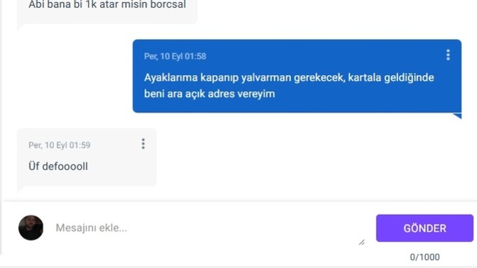 Hayır işi yapıyor musunuz?