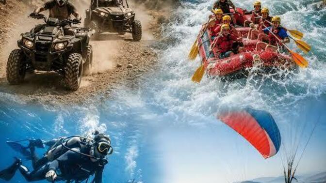 Macera tatili için tek bir aktivite seçmek zorunda olsan: paraşüt, dalış, rafting mi, dağ yürüyüşü mü?