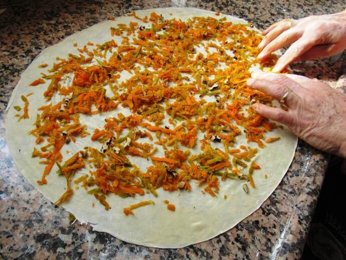 Cevizli balkabaklı börek🧡🎃