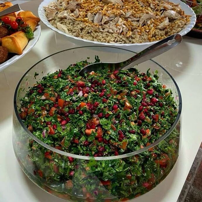Salataya nar girer mi?