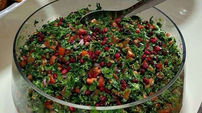 Salataya nar girer mi?