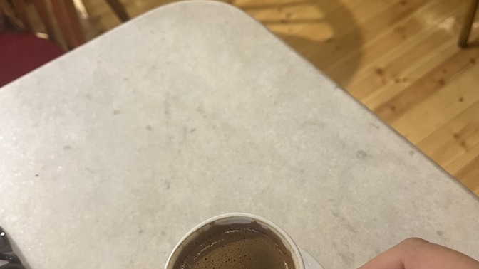 Kim akşam kahvesi içti?