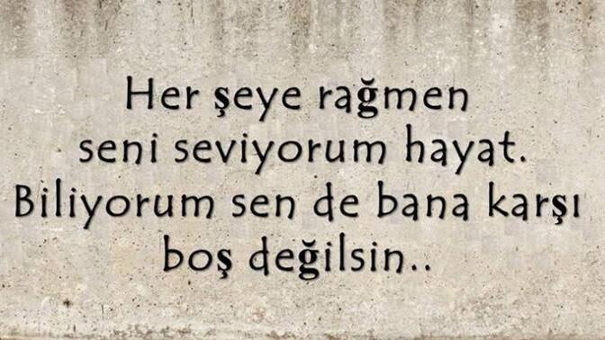 Aşk herşeye rağmen güzel mi?