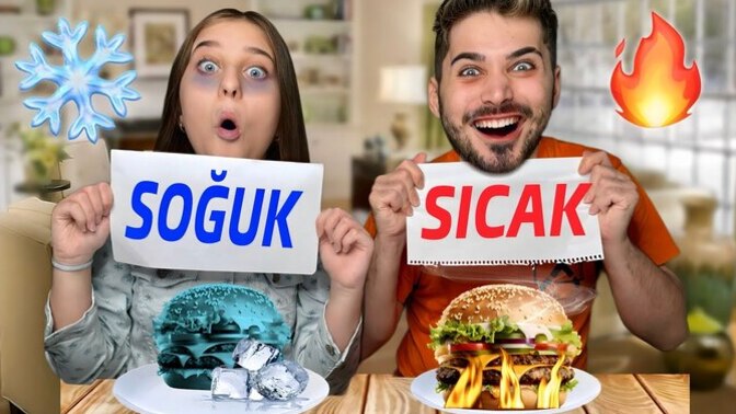 Yemekleri sıcak mı seversiniz soğuk mu?