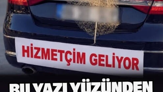 Evlenirken sevgiliniz arabaya şöyle bir şey yazdırsa ne yapardınız?