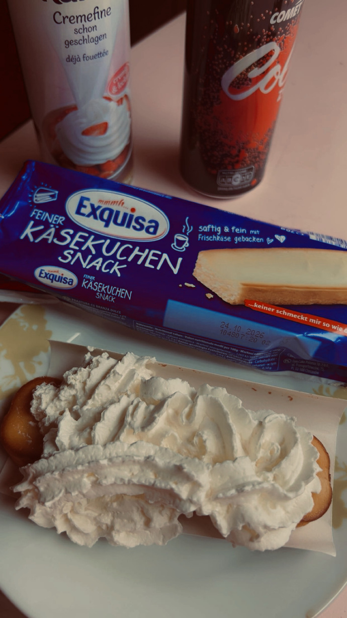 En son ne yediniz, ben cheesecake gömdüm siz ne yediniz?