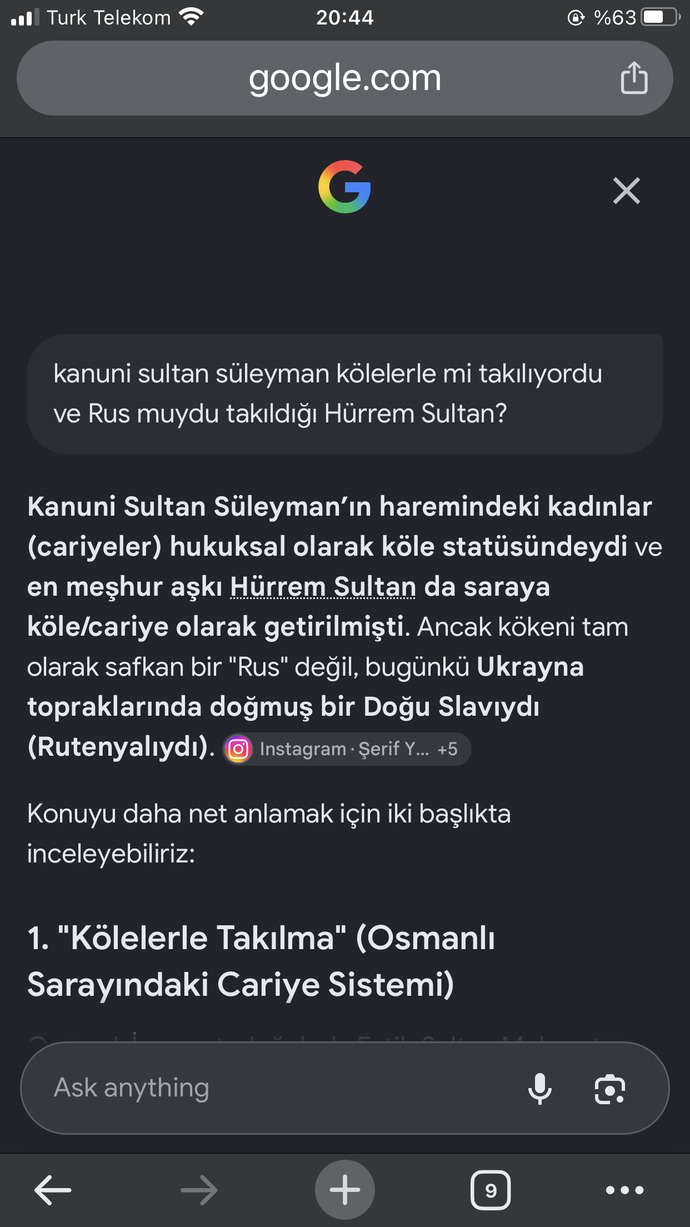 Keşke eski sisteme geri dönsek. Kanuninin köleleri ve kadın köleler sistemi iyi değil miymiş?