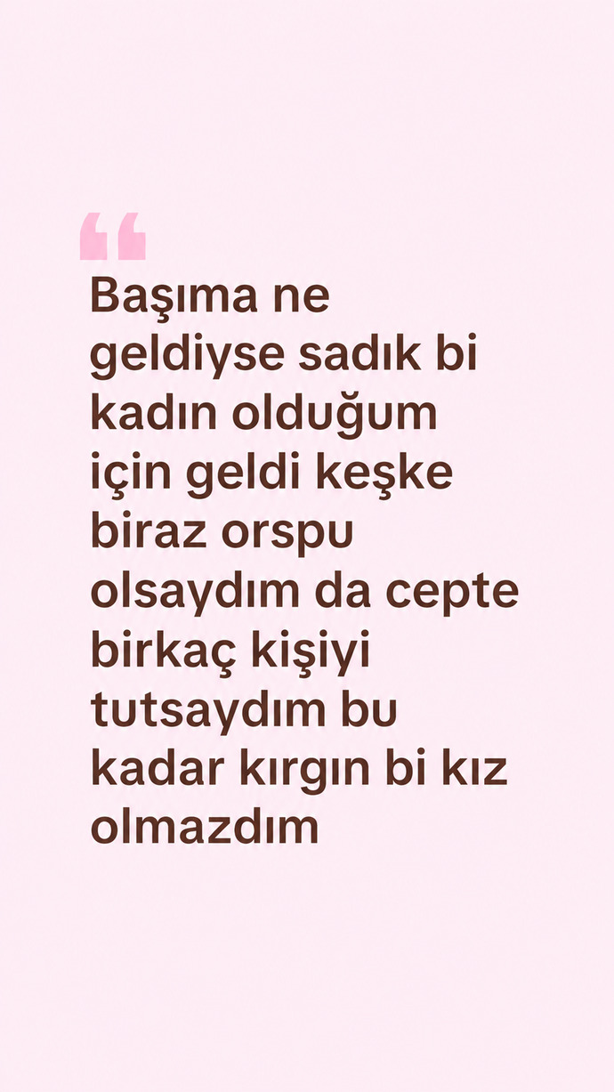 Doğru değil mi şimdi?