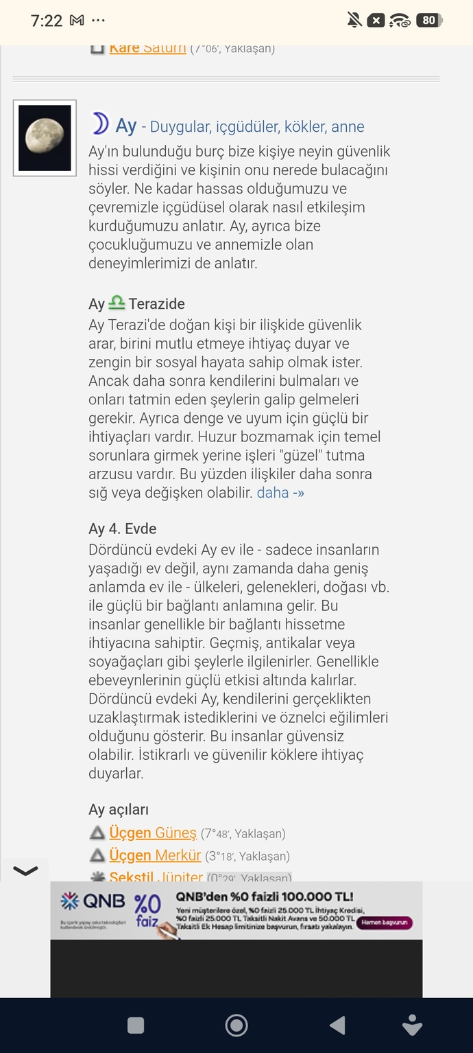 Of bende diyorum neden bu kibarlık bende mevcut... Sizin ay burcunuz nedir?