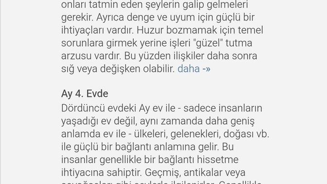 Of bende diyorum neden bu kibarlık bende mevcut... Sizin ay burcunuz nedir?