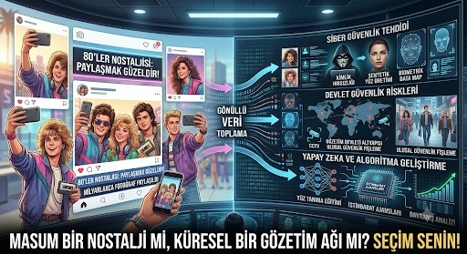 Masum bir nostalji mi, küresel bir gözetim ağı mı?