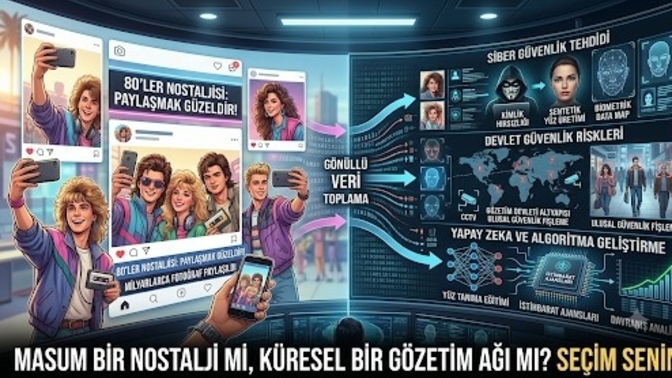 80'ler modası adı altında dijital kültürün esirleri arasına katılanları ileride ne gibi tehlikelerin beklediğini biliyor musunuz?