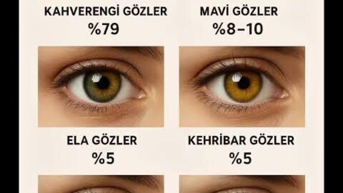 En güzel göz rengi hangileri sence?