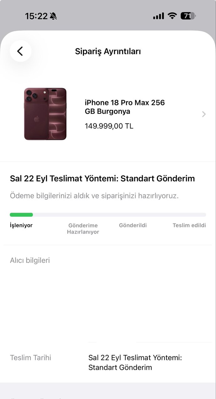 Arkadaşlar inanmıcaksınız ama Mecburiyet aldırdı bana alalım bir hayırlı olsun?