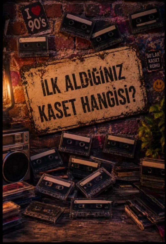 Ilk aldiginiz muzik kaseti hangi sarkiciya veya gruba aitti?