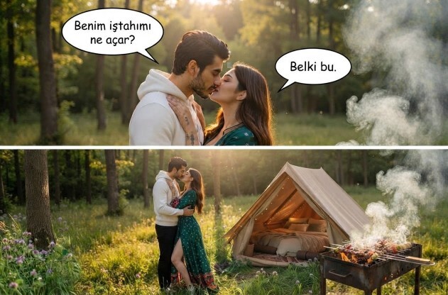 Sana göre aşk karşı cinsin neresinde?