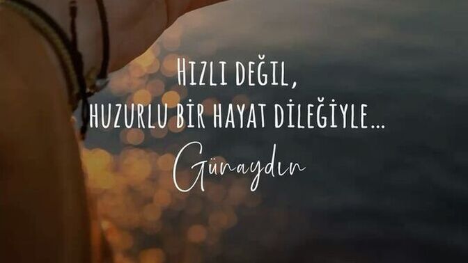 Günaydınnn, Haftaya nasıl başladınız :) ?