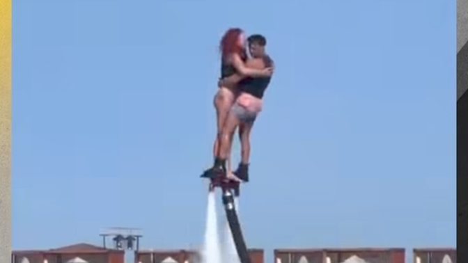 Flyboard çılgınlığına katıldınız mı 🌊?