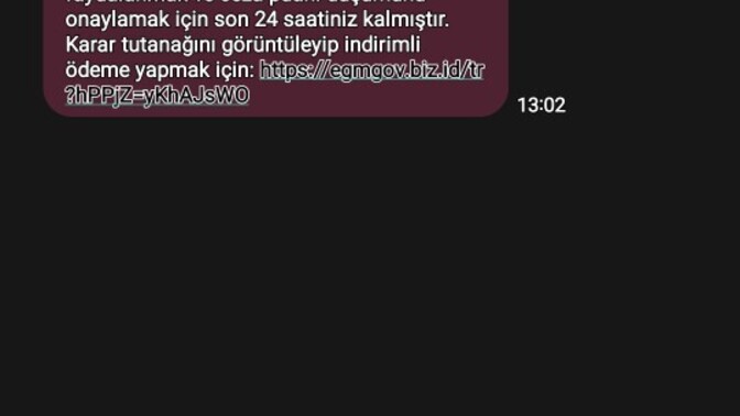 Yurt dışı numaradan gelen trafik cezası SMS’i gerçek mi, dolandırıcılık mı?