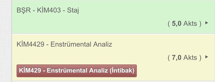 Dersin altında intibak yazması ne anlama geliyor, intibak dersi tam olarak nedir?