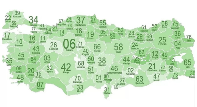 Şehir plakalarını ezbere bilmek bir insana aura katar mı?