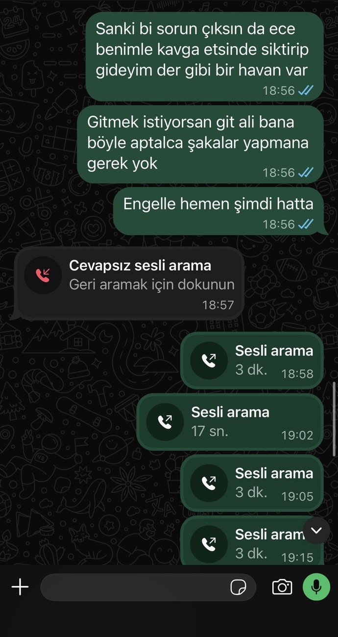 Sevgilim bugün bana karşı çok ilgisiz değil mi sizce?