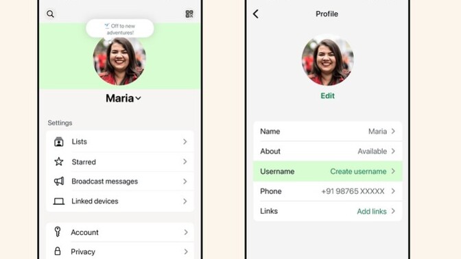 Whatsapp'ta kullanıcı adı aldınız mı?