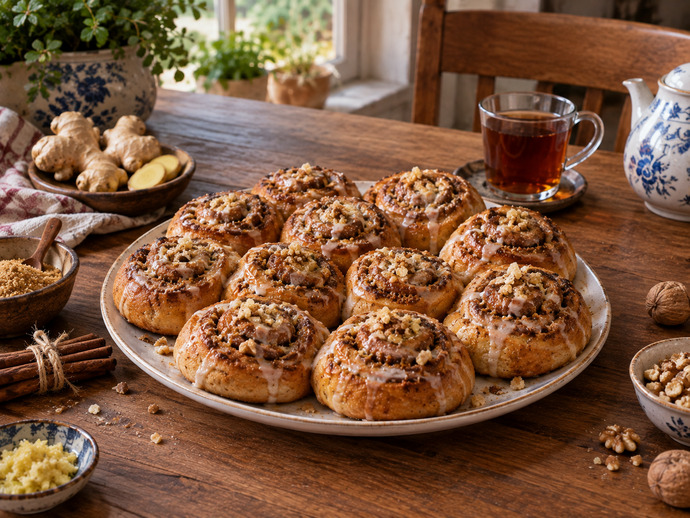 Zencefilli çörek sever misiniz?