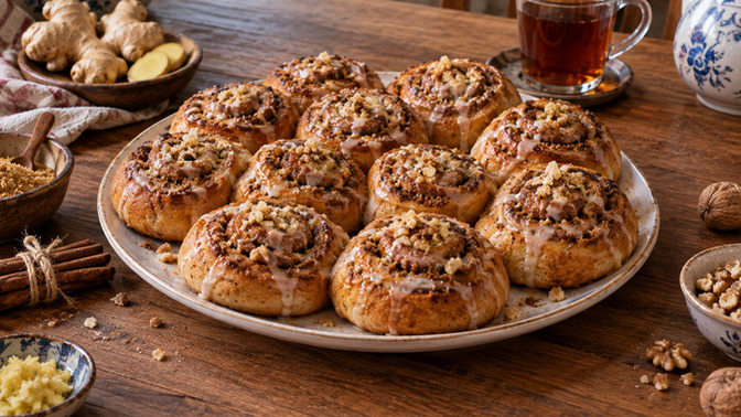 Zencefilli çörek sever misiniz?