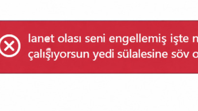 Tanışmaya çalıştığım hatunun beni engellediğini fark ettim ne yapmam lazım?