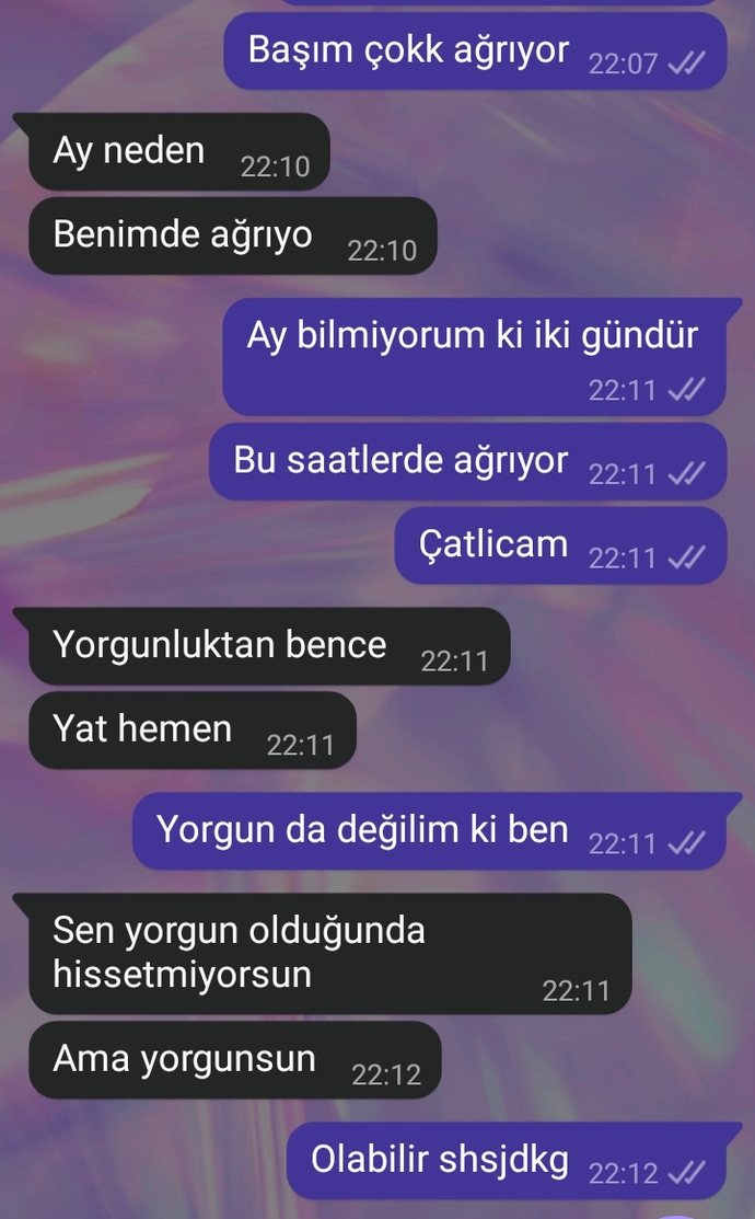 Tanınmak 🥹 başımın ağrısına ölücem bu arada çıldırtıyor