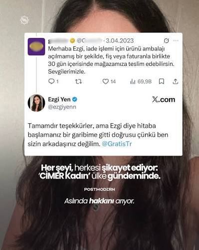 Ezgi Yeni memnun edebilecek kurum veya kuruluş var mı? 🤣