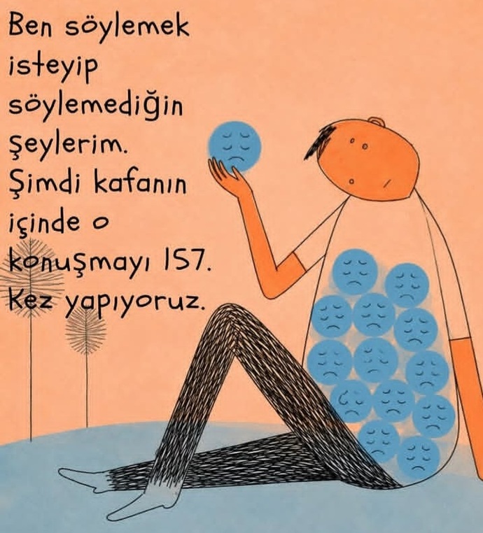 İçinize attığınız şeyler kendinize alan bırakıyor mu?