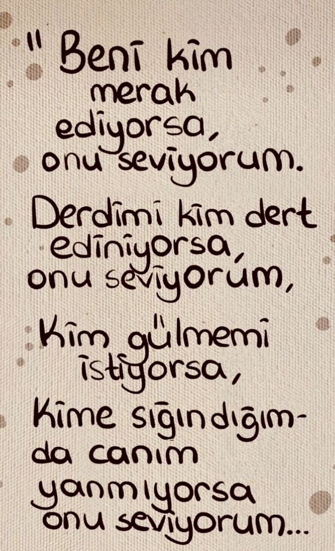 Sevdiklerinizde sevdiğiniz en önemli özellik ne?