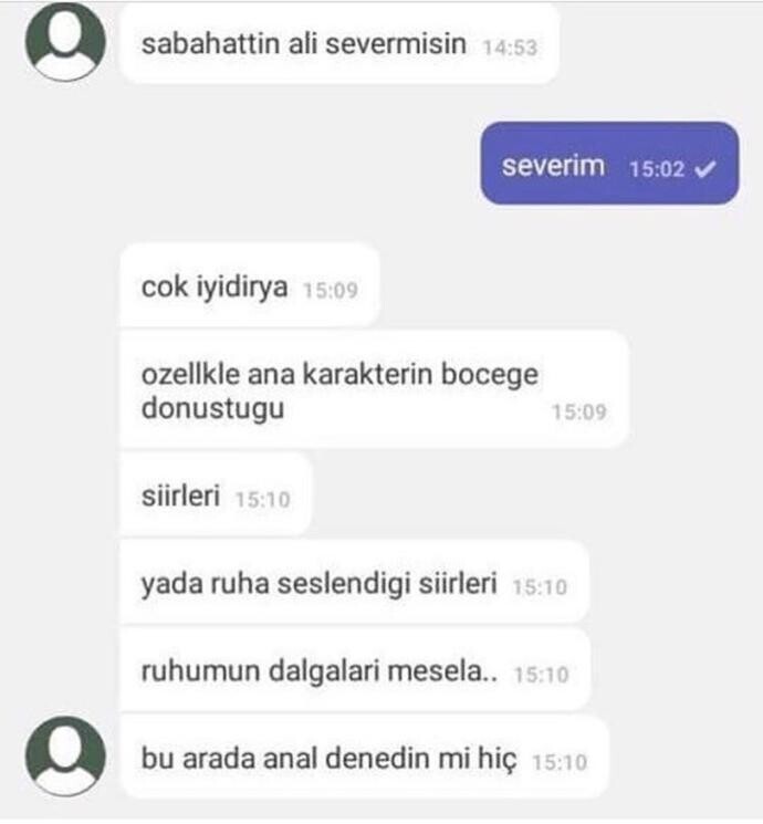 En çok hangi konuda sohbet etmeyi seviyorsunuz?