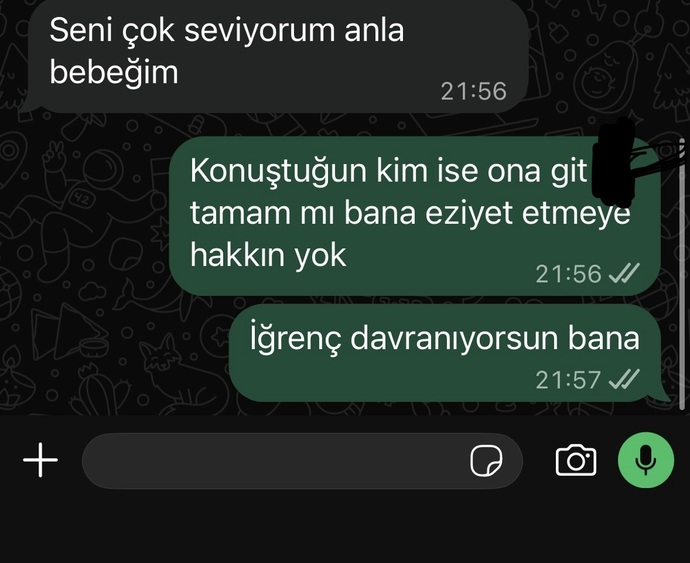 Sizce bu konuştukları ayrılma sebebi mi?