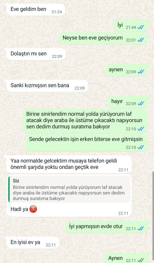Flörtümün bu tavrı normal mi, beni bekletip eve gitmesi sizce ne anlama geliyor?