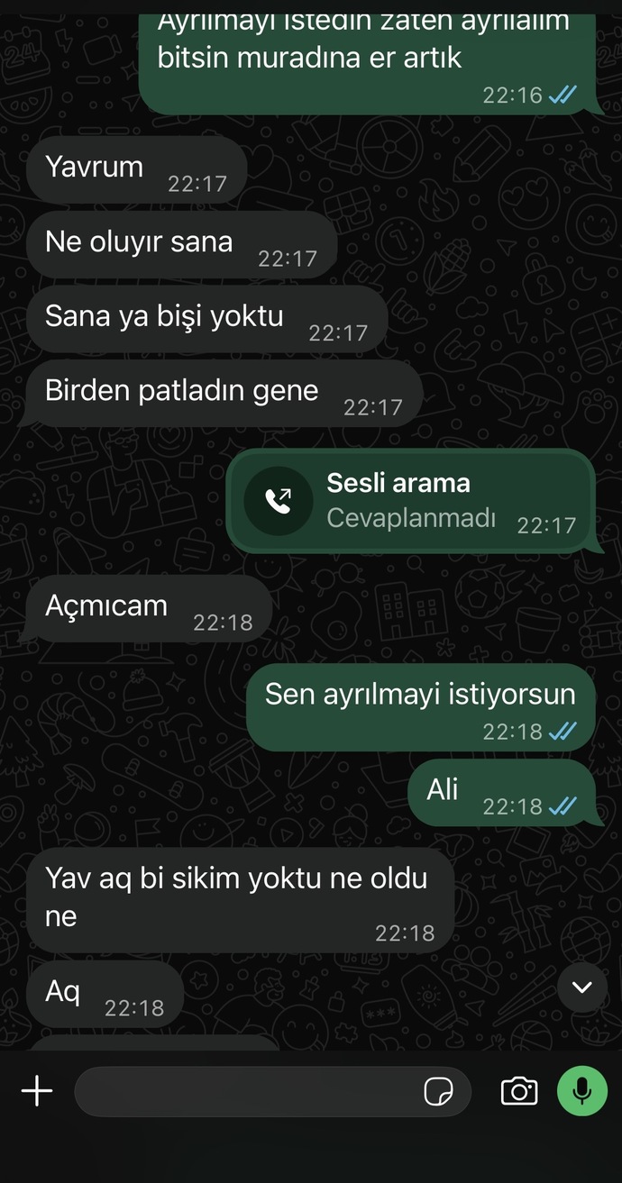 Szce düzeltmek mi istiyor ayrılmak mi?